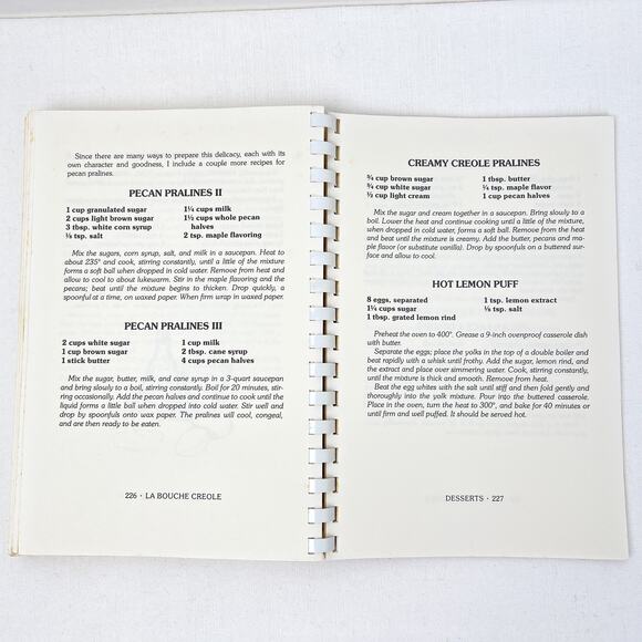 La Bouche Creole Vintage Cookbook Recipes Leon E Soniat Jr Fourth Printing 1983 - Picture 8 of 12